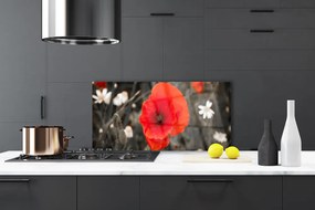 Panel Kuchenny Harmonijna Roślinność Kwiatowa