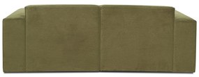 Zielona sztruksowa sofa modułowa Scandic Sting