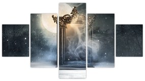 Obraz - Magiczne lustro (125x70 cm)