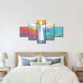 Obraz - Strażnik kwiatów (125x70 cm)