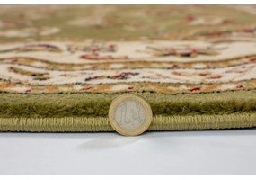 Zielony okrągły dywan ø 133 cm Sherbone – Flair Rugs