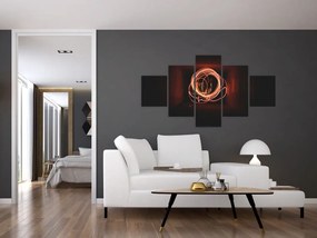 Obraz - linie w tunelu (125x70 cm)