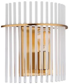 Globo 15698WM - Kinkiet GORLEY 1xE27/60W/230V złoty