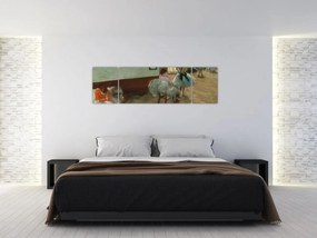 Obraz - Edgar Degas, The Dance Lesson, reprodukcje (170x50 cm)