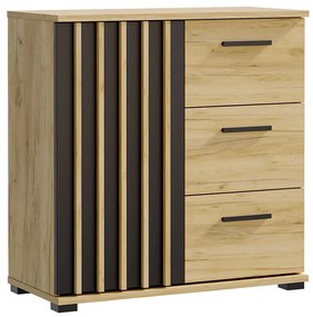 Komoda Z Lamelami Na Nóżkach E6-P65