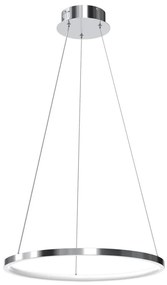 Lampa LED ROTONDA na lanku, 27W, 230V, chrom błyszczący