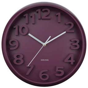 Zegar ścienny ø 33,5 cm Elevated Classic Numbers – Karlsson