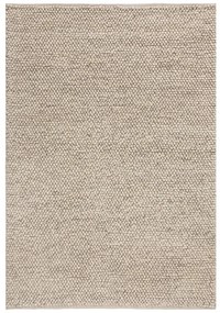Jasnoszary dywan z mieszanki wełny tkany ręcznie 120x170 cm Minerals – Flair Rugs