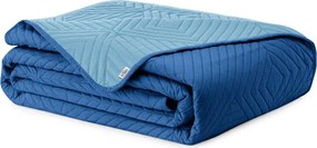 AmeliaHome Narzuta na łóżko Softa jasnoniebieski, niebieski, 220 x 240 cm