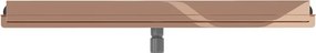 Mexen Flat Wall odpływ liniowy ścienny 2w1 100 cm, różowe złoto - 1630100