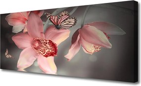 Obraz na płótnie Kwiatowy Akwarelowy Motyw