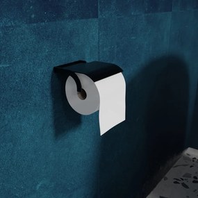 Uchwyt na papier toaletowy czarny Massi