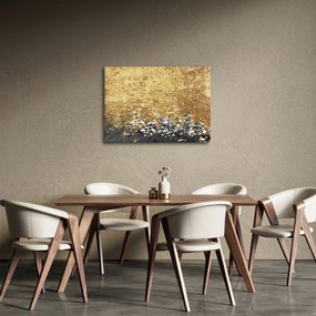 Obraz - Złota struktura N⁰3 (70x50 cm)