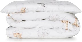 Pościel dziecięca do łóżeczka z motywem safari 100x135cm