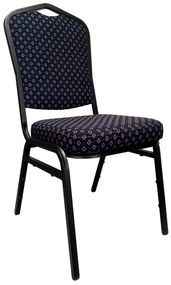 Krzesło Vega tkanina Sparta bankietowe konferencyjne stelaż metalowy