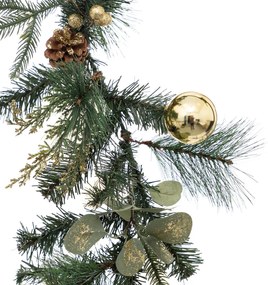 Girlanda świąteczna z bombkami, 200 cm