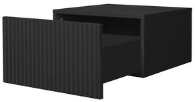 Zestaw szafek nocnych Nicole 46 cm wiszących - czarny
