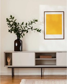 Szarobeżowa szafka pod TV 189x61x42 cm Mod – noo.ma