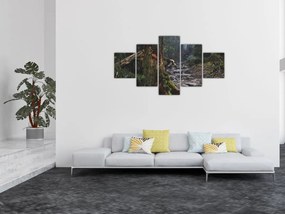 Obraz - W lesie (125x70 cm)