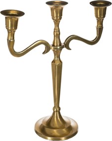 Świecznik 3-ramienny, aluminiowy stojak na świece