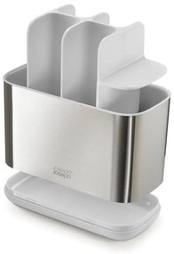 Zestaw dozownika do mydła ze stojakiem na szczoteczki Joseph Joseph EasyStore