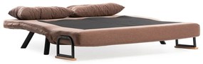 Sofa rozkładana Sando 2 jasny brąz
