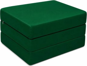 Materac 180/60 + Torba składany turystyczny tkanina Welur : Kolor tkaniny - VELVET - MG25, Rozmiar - 180/60/10, Typ tkaniny - Velvet