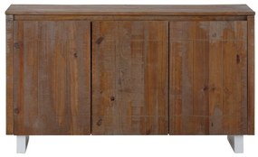 Niska komoda z drewna sosnowego w naturalnym kolorze 140x80 cm Lagos – Støraa