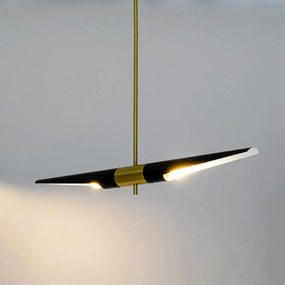 Szeroka lampa wisząca w stylu glamour Apollo 1