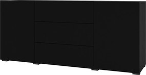 Komoda AURORA 140 cm do Salonu Sypialni Czarny