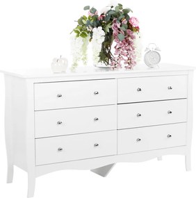 Komoda ETKIN, biała