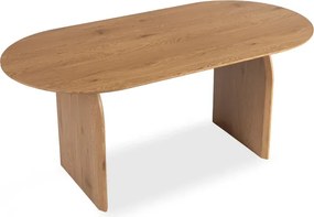 Stół Owalny TINO 190 cm Dąb Japandi