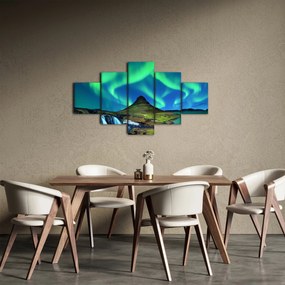 Obraz - Kirkjufell, Islandia (125x70 cm)