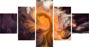 Abstrakcyjny obraz - kosmos (125x70 cm)