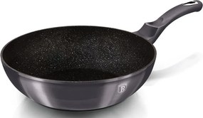 Aluminiowy wok z potrójną powłoką granitową 28cm S6-H17