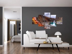Obraz - Kanion Studlagil (125x70 cm)