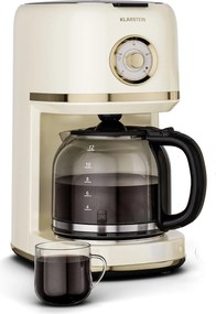 Klarstein Victoria Przelewowy ekspres do kawy 12 filiżanek