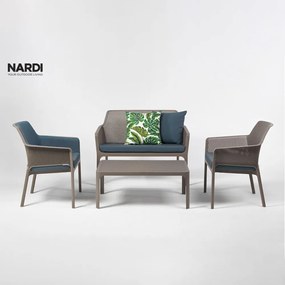 Stolik ogrodowy Net Tortora 100 x 60 cm NARDI