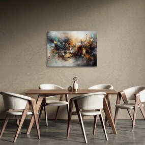 Obraz na szkle - Grafika abstrakcyjna (70x50 cm)