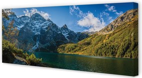 Zdjęcie na płótnie Góry i Jezioro