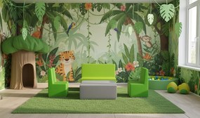 Siedzisko dla dzieci z pianki Tobo Junior z oparciem, prostokąt 40 cm