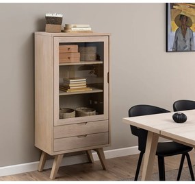 Witryna w dekorze dębu 72x145 cm A-Line – Actona