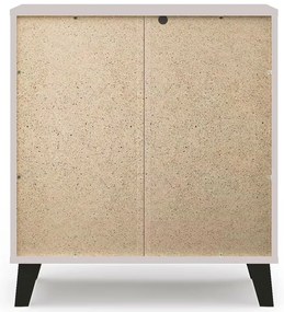 Komoda z 3 szufladami do przechowywania kaszmir + biały P4-K80