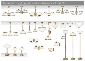 Klasyczna lampa podłogowa do salonu R-P2E