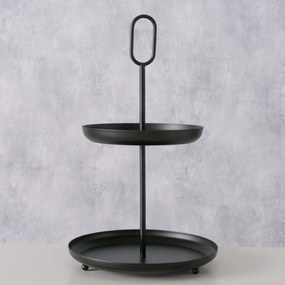 Patera na ciasto GOGO, metalowa, wys. 34 cm