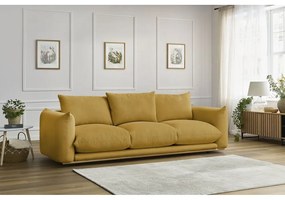 Żółta sofa 265 cm Ernest – Bobochic Paris