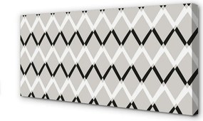 Obraz drukowany na płótnie Szlachetny Wzór Diamentowy