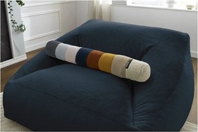 Ciemnoniebieski worek do siedzenia z imitacji futra Lilibet – Bobochic Paris