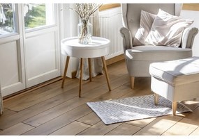 Beżowy dywanik łazienkowy z plastiku z recyklingu 50x80 cm Altai – Wenko