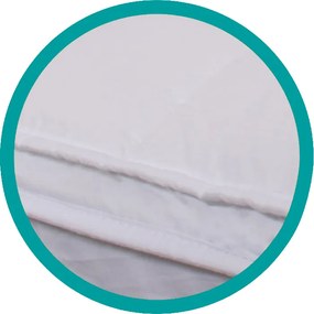 DWUWARSTWOWY Ochraniacz na materac - TOPPER 90 x 200 cm